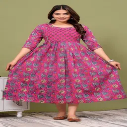 MAINA CREATION Women Floral Printed Floral Anarkali Kurta-image-17