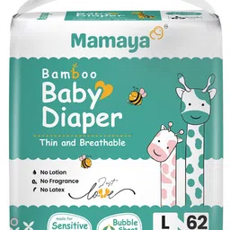 Mamaya Baby Diaper L-62 Pieces-image-1