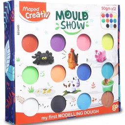 Maped Modelling Dough x12 Shades with Creative Tool Kit - Multicolor-picture-25