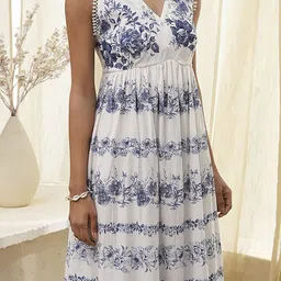 Biba Print Maxi Dress image 5