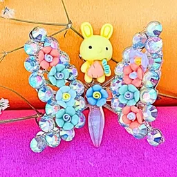 MANSIYAORANGE Girls Embellished Alligator Hair Clip-picture-41