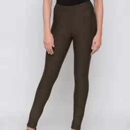 Globus Olive Cotton Jeggings-image-35