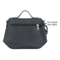 Baggit Blue Small Satchel Handbag image 4