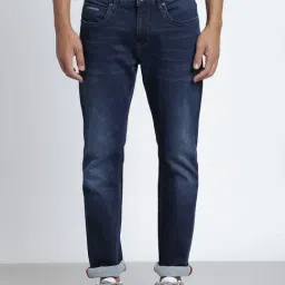 Lee Travis Blue Slim Fit Lightly Washed Jeans-picture-18