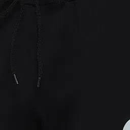 Omtex Black Regular Fit Solid Track Pants image 4