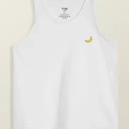 XY Life Kids White Relaxed Fit Vests-image-29