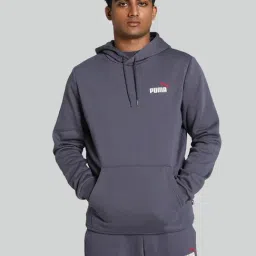Puma Grey Regular Fit Hooded Sweatshirt-picture-32
