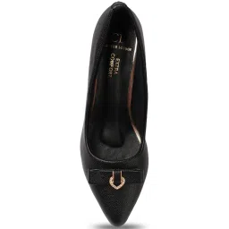 Carlton London Women's Black Casual Pumps image 4