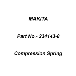 Makita Compression Spring Size 25 for 6922NB, Part No 234143-8-picture-37