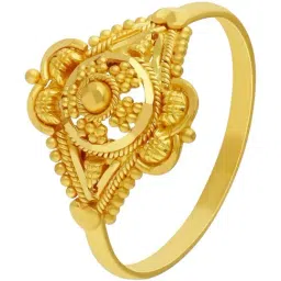 Malabar Gold and Diamonds 22k (916) Yellow Gold Ring for Women-picture-33