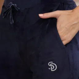 Sweet Dreams Navy Polyester Regular Fit Pyjama image 4