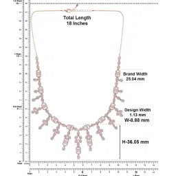 crash.club By CKC 925 Silver Cascading Necklace image 4