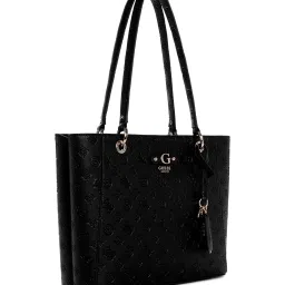 Guess Black Printed Gerty Noel Tote Bag image 4