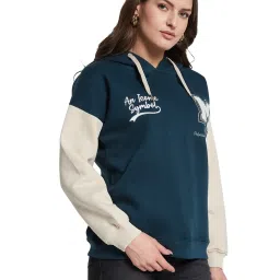 METTLE Green Printed Regular Fit Sweatshirt image 4