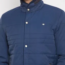 Duke Navy Regular Fit Jacket image 4