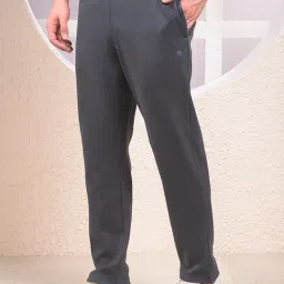 Crimsoune Club Grey Regular Fit Trackpants image 3