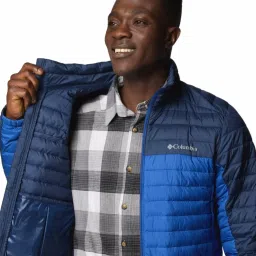 Columbia Mountain Blue, Regular Fit Quilted Jacket image 4