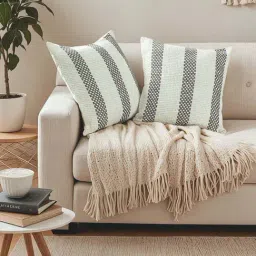 House This Grey Stripes Cushion Covers-picture-25