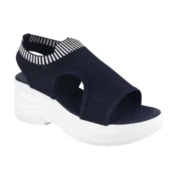 Shoetopia Kids Navy Ankle Strap Sandals image 4