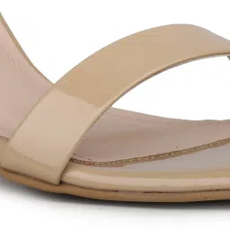 Inc.5 Women's Beige Ankle Strap Stilettos image 4