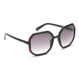 IDEE Grey Hexagon UV Protection Sunglasses for Women image 4