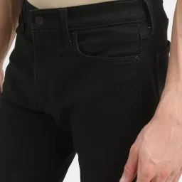 Levi's 512 Black Slim Tapered Fit Jeans image 4