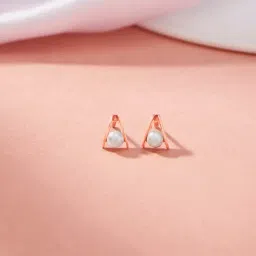 P.N.Gadgil Jewellers 18K Pearl Axis Stud Gold Earring for Kids-picture-30