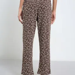Dreamz By Pantaloons Brown Comfort Fit Printed Pyjamas image 2