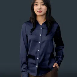 Zink London Navy Regular Fit Shirt-picture-23