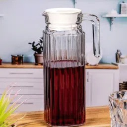 ROXX Clear Glass Jug with Lid (1100 ml)-picture-38