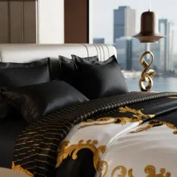 Stoa Paris Multicolor Polyester Printed King Comforter image 3