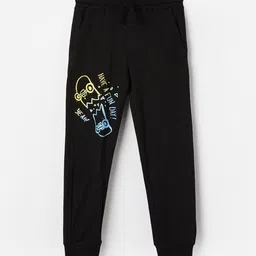 Fame Forever by Lifestyle Boys Pack of 2 Graphic Printed Mid-Rise Joggers image 5