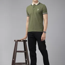 U.S. Polo Assn. Pure Cotton Slim Fit Polo T-shirt image 5