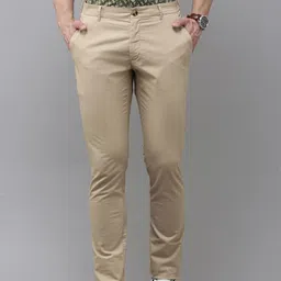 ColorPlus Men Slim Fit Chinos Trousers-picture-18