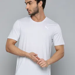 Puma Brand Logo Printed TriBlend Training T-shirt image 3