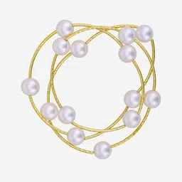 Kushal's Fashion Jewellery Women Gold-Plated Link Bracelet image 2