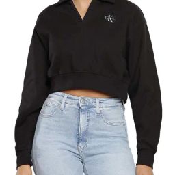 Calvin Klein Black Relaxed Fit Sweatshirt-picture-16