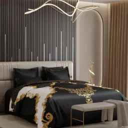 Stoa Paris Multicolor Polyester Printed King Comforter image 4