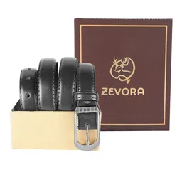 ZEVORA Women Textured Leather Belt-picture-51