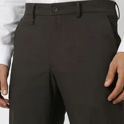 Van Heusen Men Mid-Rise Formal Trousers image 4