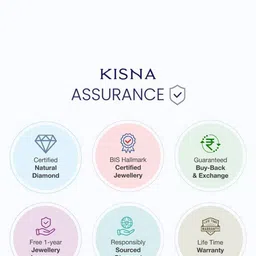 KISNA DIAMOND AND GOLD JEWELLERY 18Kt Clover Bunny Earrings Gold - 2.63g image 2