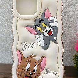 CASE CREATION Cartoon Characters Printed iPhone 12 Bumper Case Mobile Accessories-picture-25