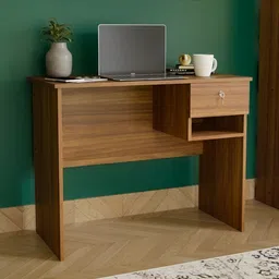 neuspace Brown Engineered Wood Study Table-picture-51