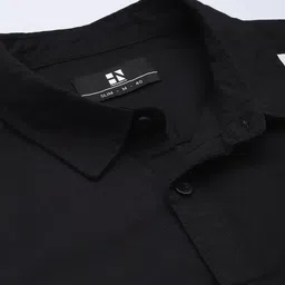 HERE&NOW Men Slim Fit Opaque Striped Casual Shirt image 2