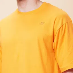 Being Human Orange Regular Fit T-Shirt image 4