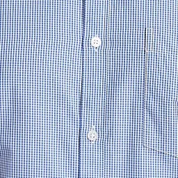 Park Avenue Blue Slim Fit Check Shirt image 4