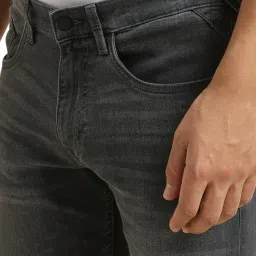Allen Solly Grey Slim Fit Jeans image 4