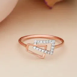 Malabar Gold and Diamonds 18k Rose Gold Diamond Ring-picture-38