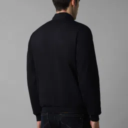 louis philippe Men Casual Navy Solid Jackets image 4