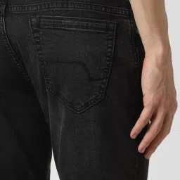 Peter England Black Regular Fit Jeans image 4